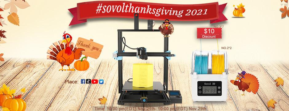 Sovol Thanksgiving Giveaway 2021 - SOVOL