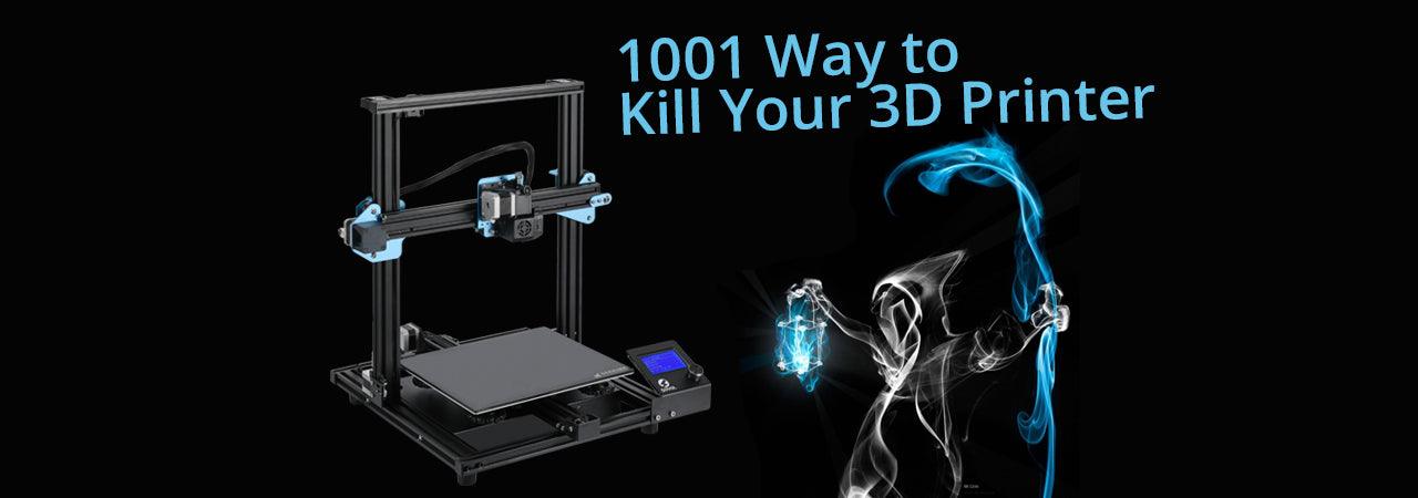 1001 ways to kill your 3D Printer - SOVOL