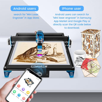 Big sales 🔥 Comgrow Z1 5W Desktop Diode Laser Cutting Engraving - SOVOL