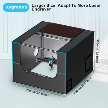 Laser Engraver Smoke-proof Cover Upgrade 2