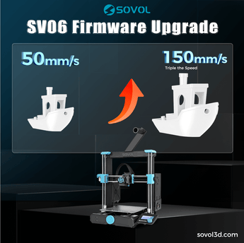 SV06 firmware upgrade speed up to 150mm/s