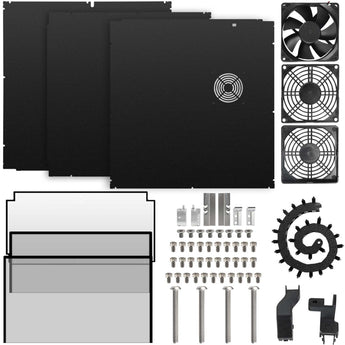 SV08 Metal and Silicon Boride Glass Open Enclosure - SOVOL