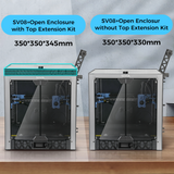 SV08 Metal and Silicon Boride Glass Open Enclosure- SOVOL