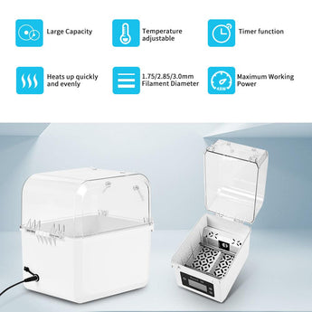 Sovol Filament Dryer Box Supports 2 Spools of Filament Drying & Printing - SOVOL