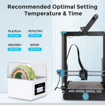 Sovol Filament Dryer Box Supports 2 Spools of Filament Drying & Printing - SOVOL