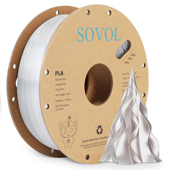 Sovol Silk PLA 3D Printing Filament Single/Dual/Tri/Rainbow Colors 1.75mm - SOVOL