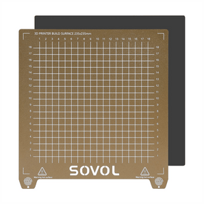 Sovol PEI Powder-Coated Flexible Steel Plate with Textured Surface and Magnetic Bottom Sheet - SOVOL