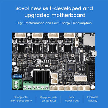 SV06/SV06 Plus 32-bit Silent Mainboard with TMC 2209 Driver - SOVOL