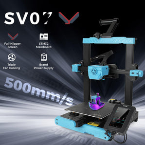 Sovol SV07 Klipper 3D Printer Fast 3D Printing With Speed Up to 500mm/s - SOVOL