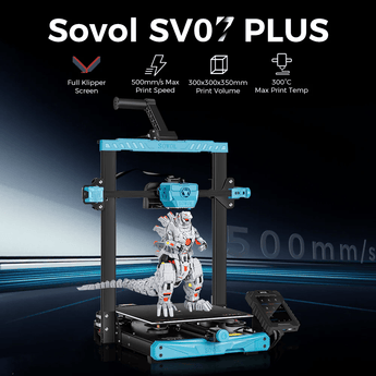 Sovol SV07 Plus Large Klipper 3D Printer Max Speed 500mm/s 300mm*300mm*350mm - SOVOL