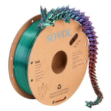 Sovol Silk PLA 3D Printing Filament Single/Dual/Tri/Rainbow Colors 1.75mm - SOVOL