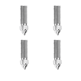 Comgrow T500 3D Printer Hardened Tool Steel Nozzles 0.4/0.6/0.8/1.0mm 4 pcs - SOVOL