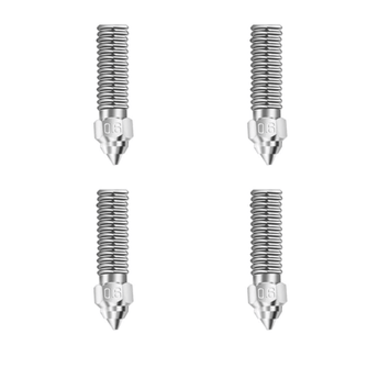 Comgrow T500 3D Printer Hardened Tool Steel Nozzles 0.4/0.6/0.8/1.0mm 4 pcs - SOVOL