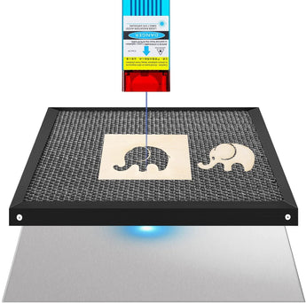 Comgrow Magnetic Honeycomb Laser Panel with Aluminum Plate - SOVOL